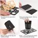 Luckyiren Makeup Brushes Drying Rack - Collapsible 28 Slot Acrylic Brush Holder Stand for Makeup Artists and Lovers - Black - Buy Online on GoSupps.com