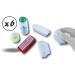 Kibros 6-Piece Hand Cleaning & Care Set | Double-Sided Nylon Nail Brushes Pumice Stone & Hand Repair Stick | Perfect for Dry & Damaged Hands - Buy Online on GoSupps.com