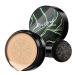 Mushroom Head Air Cushion CC Cream Mushroom Head Foundation CC Cream Face Makeup for Mature Skin Moisturizing Concealer Brighten Long-Lasting Even Skin Tone for All Skin Types Dark Brown Color