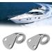 4Pcs Marine Grade 316 Stainless Steel Fending Pad Eye Fender Hook w/ Screws - Boat Ship Deck Hardware - Buy Online on GoSupps.com