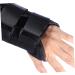 Buy Left Black Wrist Support Brace & Splint - Fixed Sleeve for Pain Relief | International Shipping Available - Buy Online on GoSupps.com