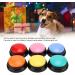 6 Color Recordable Buttons for Dogs Dog Buttons for Communication Dog Talking Button Set Pet Training Buttons 30 Second Record & Playback Teach Your Dog to Talk - 6 Color Packs - Buy Online on GoSupps.com