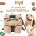 Pssopp Dog Pack Breathable Pet Outdoor Backpack Hound Travel Camping Hiking Saddle Bag Dog Rucksack with 2 Capacious Side Pockets for Medium and Large Dogs - Buy Online on GoSupps.com