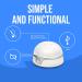 Dry Dome by Dry & Store: Compact Hearing Aid Dehumidifier & Dryer - Buy Online on GoSupps.com