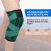 Kniebandage f r Frauen & M nner - 2 St ck Knieunterst tzung mit verstellbaren Riemen & rutschfestem Silikon f r Sport Arthritis Bandverletzung Meniskusverletzung (M Dunkelgr n) - Buy Online on GoSupps.com