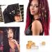 ZTWEDEN 210PCS Aluminum Hair Coil Dreadlocks Beads - Hair Cuffs, Braids Clips, Braid Jewelry for Braids Accessories | Hair Decoration - Buy Online on GoSupps.com