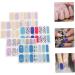 Lurrose Nail Molding Gel Nail Polish Wraps U as Sheets Nail Strips Sticker Adhesive Nail Polish Stickers Ultra-thin Nail Decal Calcomanias Para 5 Nail Polish Decals Nail Art Wraps - Buy Online on GoSupps.com