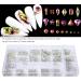 Nail Rhinestones Kit Nail Kit Glass Rhinestones Nail Art Rhinestones Kit Colorful Nail DIY Rhinestones with Rhinestone Picker for Household - Buy Online on GoSupps.com
