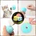 Buy PUPPBUDD Interactive Cat Toy with Catnip - Electric Sound Ball for Cats | Blue - International Shipping Available - Buy Online on GoSupps.com