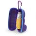 CASEMATIX Asthma Inhaler Case with Lanyard and Clip On Keychain Carabiner Inhaler Holder Extended to Fit Standard Rescue and New Albuterol Inhaler Devices up to 4 Inches - Includes Asthma Case Only
