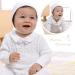 Boys' White Baptism Onesie | Linen Romper for Newborns | Christening Outfit 0-18 Months - Buy Online on GoSupps.com