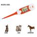 Premium Pet Thermometer For Animal Owners of Dogs Cats Horses Flexible Digital Temperature Probe Includes Vets Veterinary Hobdays Chart - Ideal for Pet First Aid Kit - Buy Online on GoSupps.com