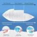 Buy SUPA MODERN Cooling Bed Pillows 2 Pack - Adjustable Shredded Memory Foam & Gel for All Sleepers Luxury Queen Size Washable Covers - Buy Online on GoSupps.com