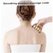 Natural Lymphatic Drainage Massage Comb - 2PC Round Tooth No-Static Head & Handheld Scalp Massager for Ultimate Relaxation - Buy Online on GoSupps.com