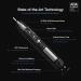 AquaSonic Black Series Ultra Whitening Toothbrush - ADA Accepted Electric Toothbrush - 8 Brush Heads & Travel Case - Sonic Electric - Buy Online on GoSupps.com
