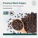 Soeos Black Peppercorns 18oz - Whole Non-GMO Kosher Peppercorns for Grinder Refill - Packed to Keep Fresh - 1.12 Pound - Buy Online on GoSupps.com