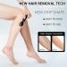 Crystal Hair Remover - Nano Hair Eraser for Men & Women | Effortless Body & Leg Epilation - Black - Buy Online on GoSupps.com