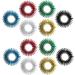 FRCOLOR 36 STK Noiseless Finger Massage Rings | Acupressure Stress Relief & Decompression Toy | Mini Finger Massage Device - Buy Online on GoSupps.com