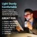 Clip On Blue Light Blocking Glasses for Prescription - Fit Over Computer TV & Gaming - Unisex Dark Amber (99 - Buy Online on GoSupps.com