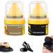 Shoe Polish Kit 2Pcs 50ML Clear & Black Shoe Polish for Leather Shoe Cream Polish Leather Shoe Polish to Restore Clean & Shine Shoes Purse Boots - Buy Online on GoSupps.com