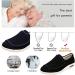 Women's Adjustable Diabetic Wide Width Edema Air Cushion Shoes - Comfortable Orthopedic Footwear for Elderly with Plantar Fasciitis - Size 7B Black - Buy Online on GoSupps.com