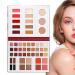 Eyeshadow Kit - 52 Eyeshadow Kit - Water-Resistant Eyeshadow Kit - Waterproof Eye Shadow and Face Makeup for Women for Days