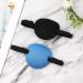 Adjustable Medical Eye Patches for Adults & Kids - 2pcs Comfortable 3D Groove Design for Surgery Recovery (Black Blue - Buy Online on GoSupps.com