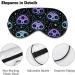 Cute Witchcraft Cat Skull Sleep Mask - Soft Light-Blocking Halloween Eye Cover for Women - Buy Online on GoSupps.com