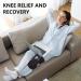 FIT KING Knee Massager with Heat Air Compression for Pain Relief and Circulation - 3 Modes, 3 Levels - Buy Online on GoSupps.com