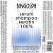 BINGOSPA Keratin Serum Shampoo Against Hair Breakage and Split Ends - 300 ml - Buy Online on GoSupps.com