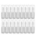 OUNONA 30pi ces Tubes de Gloss Vides Rechargeables Flacons Plastique Transparent avec Applicateur pour Voyages et F tes