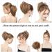 Hair Chignon 1 Piece Ball Head Wig Ring Natural Fluffy Long Beard Curly Hair Ring Ponytail Braid Hair Extension Hair Wig Bag Bun Messy Bun Hair Piece (Color : Black brown) - Buy Online on GoSupps.com