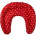 Organic Spelt Neck Pillow - Chambers Hearts Red | Grain & Heat Therapy for Comfort - Buy Online on GoSupps.com