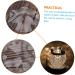 Garneck 6 Pcs Transparent Glass Wax Melt Bowls - Essential Oil Heating Dish for Aromatherapy | 8.8x8.8cm - Perfect for Fragrant Wax & Oil Lamps - Buy Online on GoSupps.com