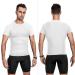 Niksa Men's Compression Shirts 3 Pack - Short Sleeve Athletic Tops for Workouts - X-Large, White - Buy Online on GoSupps.com