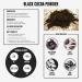 Black Cocoa Powder for Baking - 1kg Pouch | Intense Deep Black Dutch Processed Cocoa Powder - Unsweetened Cocoa Powder | pH 8.8 (Zero Bitterness) with 10-12% Fat | Super Cal - Buy Online on GoSupps.com