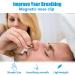 Snore Stopper Solution for Comfortable Sleep - 2 Magnetic Nose Clips & 4 Silicone Dilators (White) - Buy Online on GoSupps.com