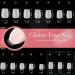 Zahrvia Extra Short Coffin Nail Tips - 360Pcs Matte Full Cover Gel Nail Tips - DIY Press On Nails - 15 Sizes QS11 - Buy Online on GoSupps.com