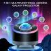 Mrooyi LED Starry Sky Projector with Bluetooth Speaker 3 in 1 Galaxy Projector for Kids & Adults | Remote Control 360 Rotating Aurora Light for Parties & Rooms Black - Buy Online on GoSupps.com
