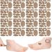 YOOHUA 220PCS Moleskin for feet blisters Moleskin Tape Anti-wear Heels Stickers Blister Prevention Pads for Shoes Hiking 11 Shapes, 20 Sheets