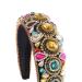 Baroque Rhinestone Padded Headband - Colorful Crystal Embellished Hairband for Women and Girls - Buy Online on GoSupps.com