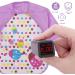 Baogaier Waterproof Baby Bibs with Long Sleeves - 4 Pack | Easy Clean, Ideal for Weaning and Feeding | Cute Animal Designs - Rabbit, Strawberry, Giraffe, Ladybug (Pink) - Buy Online on GoSupps.com