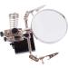 Professional Hands Magnifier Soldering Station Stand with Auxiliary Clamp and Clips Full of Stars - Buy Online on GoSupps.com
