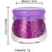  Teksome Face and body gel 6 mermaid glitters | Sparkling holographic gel sweat-resistant for nails lips face hair - Buy Online on GoSupps.com