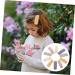 Beavorty 20 Pairs hairpin small hair clips barrettes for women hair clips small hair clips for women womens hair clips cute girl hair clip hair snap toddler non-slip cloth accessories - Buy Online on GoSupps.com