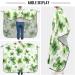 Waterproof Barber Cape - Green Clover & Cheetah Haircut Bib for Men & Women | Best Hair Cutting Cape for Salons & Home Use - Buy Online on GoSupps.com