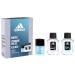 adidas 3 piece Gift Set for Men - 0.5 oz Moves Eau De Toilette Spray + 1.7 oz Ice Dive Eau De Toilette Spray + 1.7 oz Dynamic Pulse Eau De Toilette Spray 3 Fl Oz (Pack of 1)