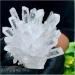 Natural Crystal Rough Crystal Cluster Natural White Phantom Quartz Crystal Cluster Samples Home Office Decoration (Size : 4.1-4.5kg) - Buy Online on GoSupps.com