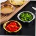 Zerodeko Stainless Steel Soy Sauce Dish Soy Sauce Bowls Soy Sauce Dispenser Small Condiment Bowls Metal Sauce Bowls Stainless Bowls Sauce Containers Travel Pickles Portable re-usable 9.50X8.00X5.50CM Silver - Buy Online on GoSupps.com