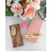 Ullabelle 4 Piece Wooden Baby Hair Brush and Comb Set - Soft Goat Hair - Prevents Cradle Cap - Pink - Registry Gift - Buy Online on GoSupps.com